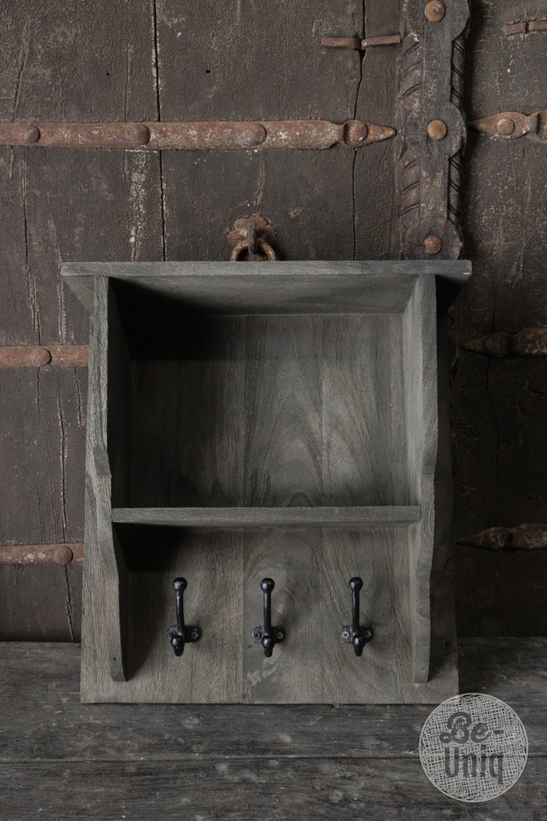 Be-Uniq Wandrekje Agra | Rustiek Verweerd | H45 x B40 x D15 cm