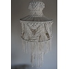 Hanglamp Macramé | Wit | H110 x D36 cm