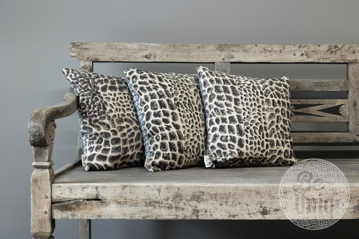 Be-Uniq Sierkussens Snake | Set van 2 | H45 x B45 cm