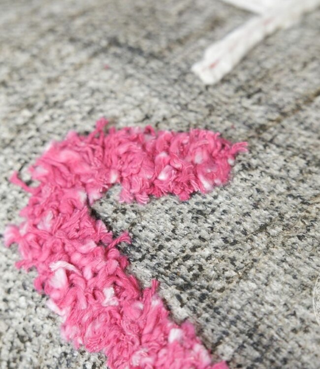 Be-Uniq Sierkussen L | Kleurrijk Motief | H45 x B45 cm