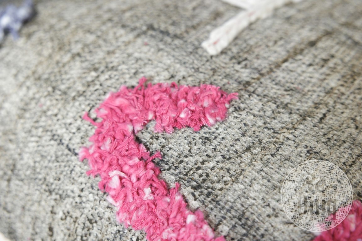 Be-Uniq Sierkussen L | Kleurrijk Motief | H45 x B45 cm