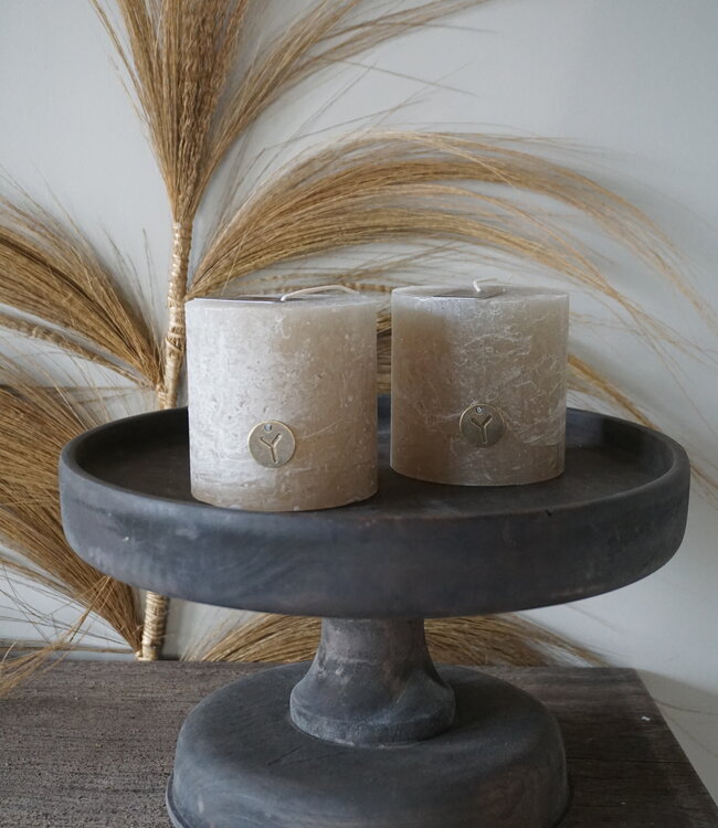 Brynxz Candle Rustic | Sand | 2 Maten