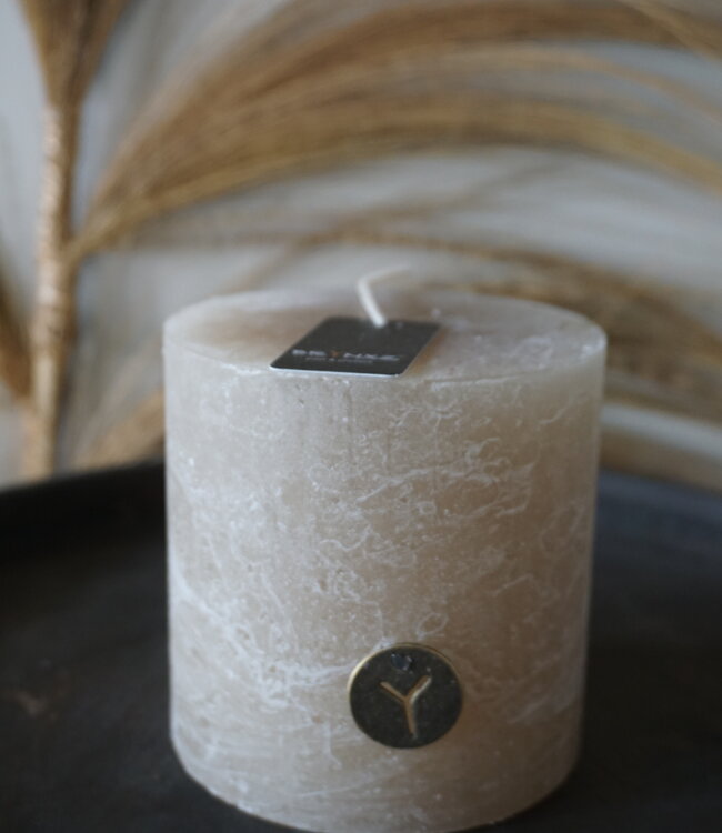 Brynxz Candle Rustic | Sand | 2 Maten