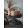 Candle Rustic | Honey Brown | H10 x D10 cm