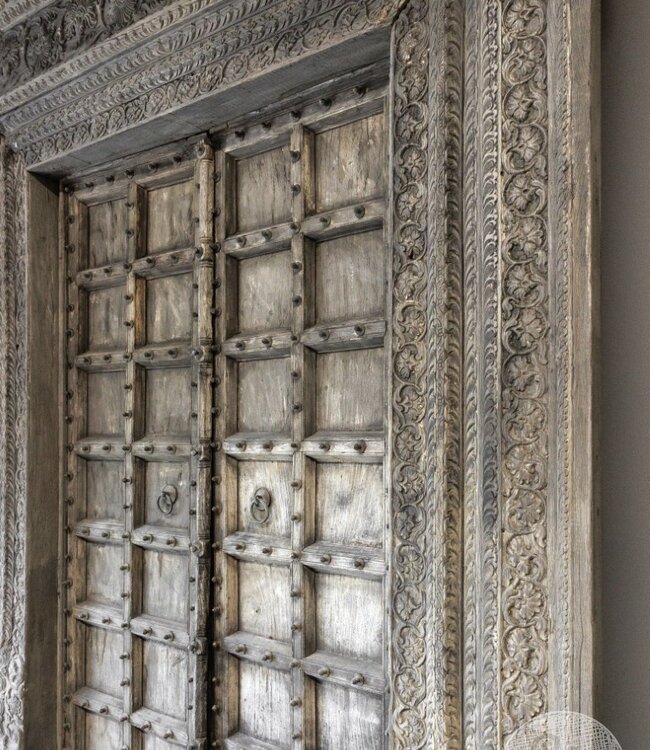 Be-Uniq Antieke Poort Met Deuren | India | H275 x B195 x D25 cm