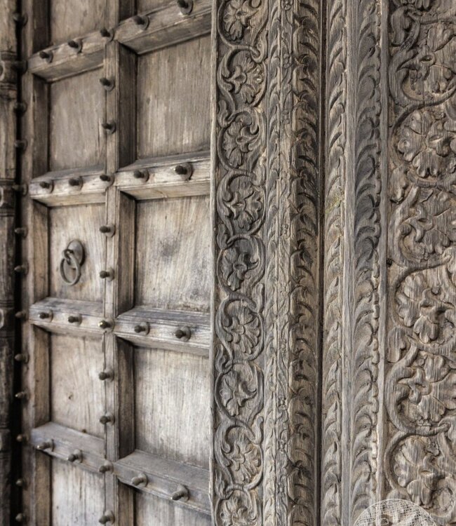 Be-Uniq Antieke Poort Met Deuren | India | H275 x B195 x D25 cm