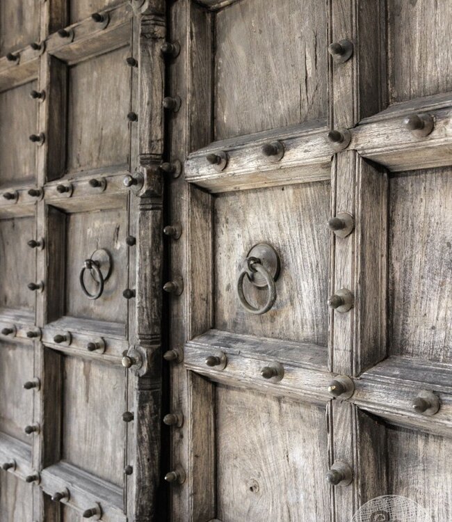 Be-Uniq Antieke Poort Met Deuren | India | H275 x B195 x D25 cm