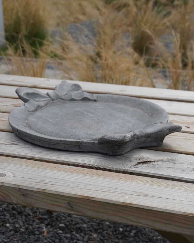 Il Cupido Vogelschaal | Beton Gietsteen | H4,5 x B47 x D36 cm