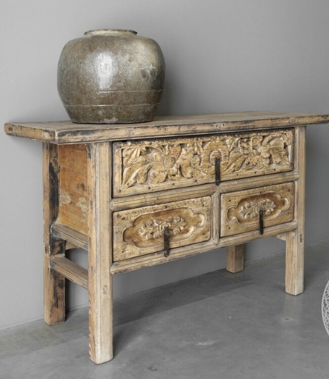 Be-Uniq Oude Wandtafel | China | H81 x B132 x D44 cm