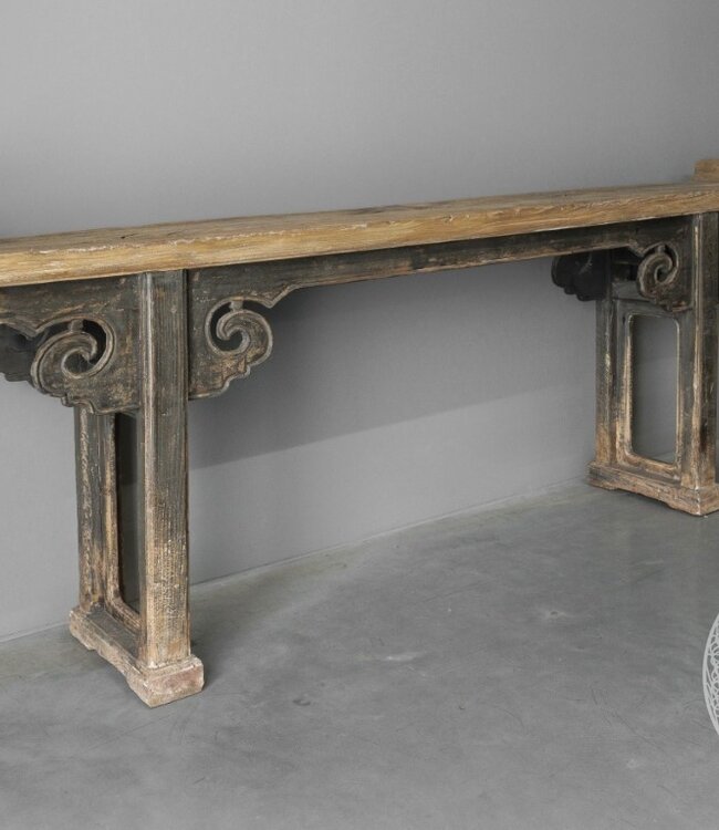 Be-Uniq Oude Wandtafel | China | H98 x B255 x D38 cm