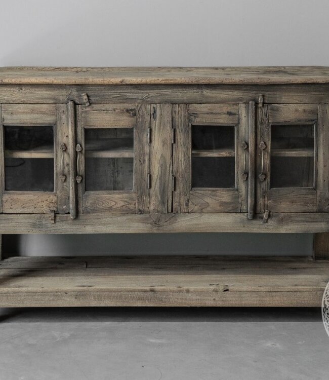 Be-Uniq Oude Wandtafel | Rustiek Verweerd | H90xB134xD44 cm