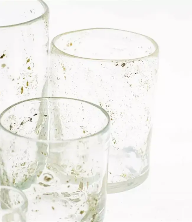 DutZ Cilindervaas | Metaalsnippers | H7 x D7 cm