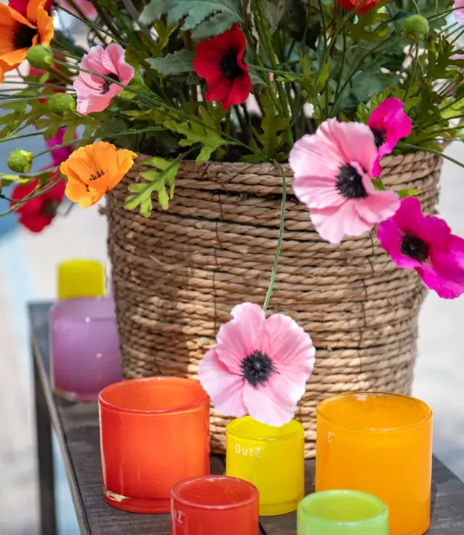 DutZ Kaarsenglas | Fuchsia | 3 Maten!