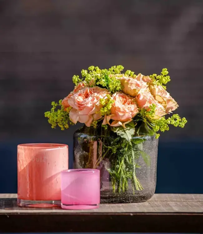 DutZ Kaarsenglas | Fuchsia | 3 Maten!