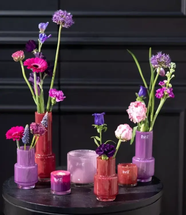 DutZ Kaarsenglas | Framboos | 3 Maten!