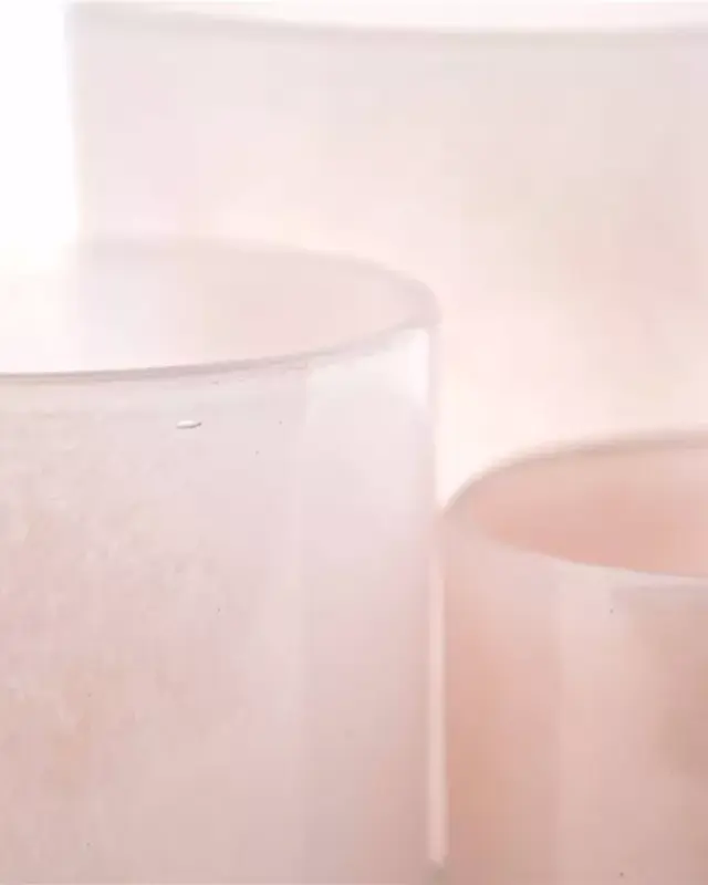 DutZ Kaarsenglas | Oud Roze | H7 x D7 cm