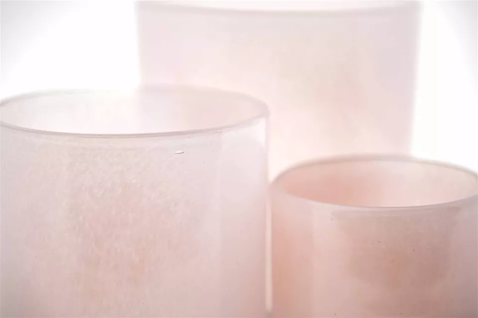 DutZ Kaarsenglas | Oud Roze | H7 x D7 cm