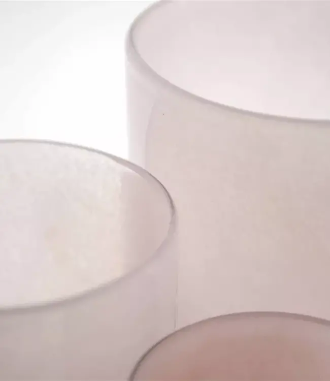 DutZ Kaarsenglas | Oud Roze | 2 Maten!