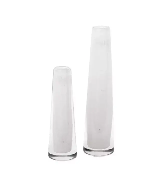 DutZ Vaas Solifleur | Wit | 2 Maten