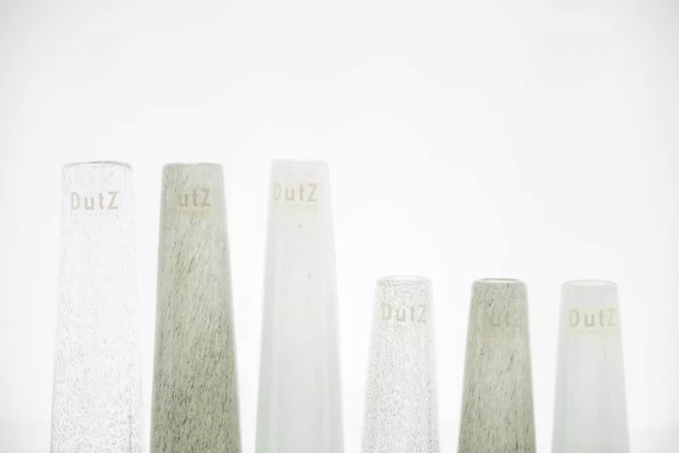 DutZ Vaas Solifleur | Lichtgrijs | 2 Maten