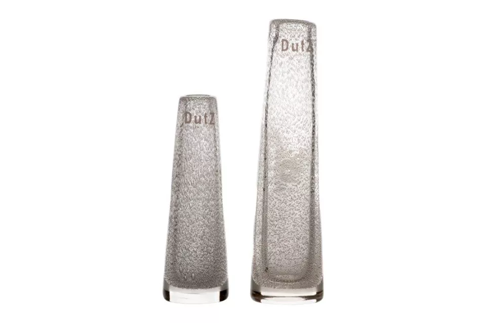 DutZ Vaas Solifleur | Helder Met Bubbels | 2 Maten