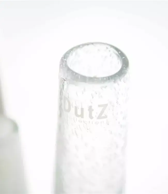 DutZ Vaas Solifleur | Helder Met Bubbels | 2 Maten