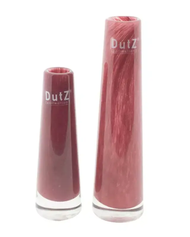 DutZ Vaas Solifleur | Framboos | H21 x D5 cm