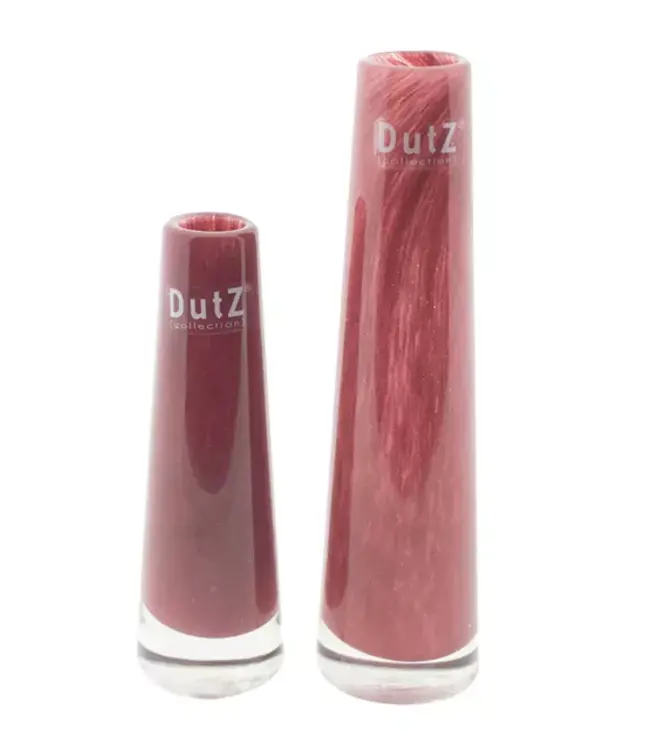 DutZ Vaas Solifleur | Framboos | H21 x D5 cm