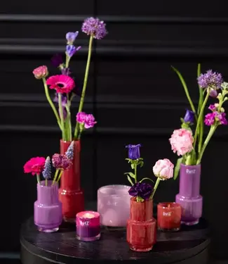 DutZ Vaas Rona | Framboos | H14 x D8 cm