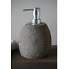 Zeepdispenser | Riviersteen Graniet | D12 x H13
