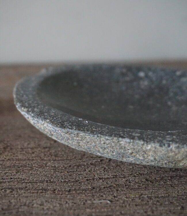 Rene Houtman Natuurstenen Schaaltje | Tweedekansje | B15 x D12 x H2,5 cm