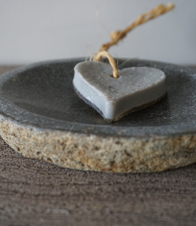 Rene Houtman Natuurstenen Schaaltje | Graniet | B15 x D13 x H2,5 cm