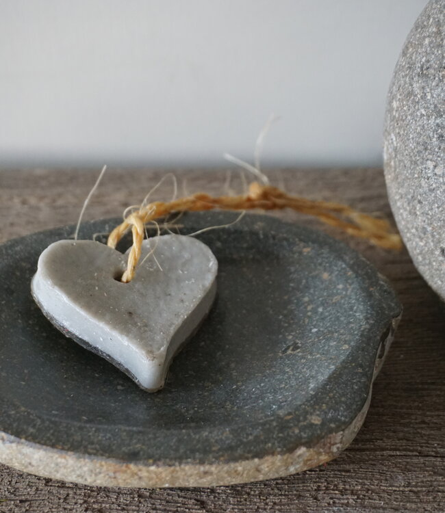 Rene Houtman Natuurstenen Schaaltje | Graniet | B14 x D11,5 x H2,5  cm