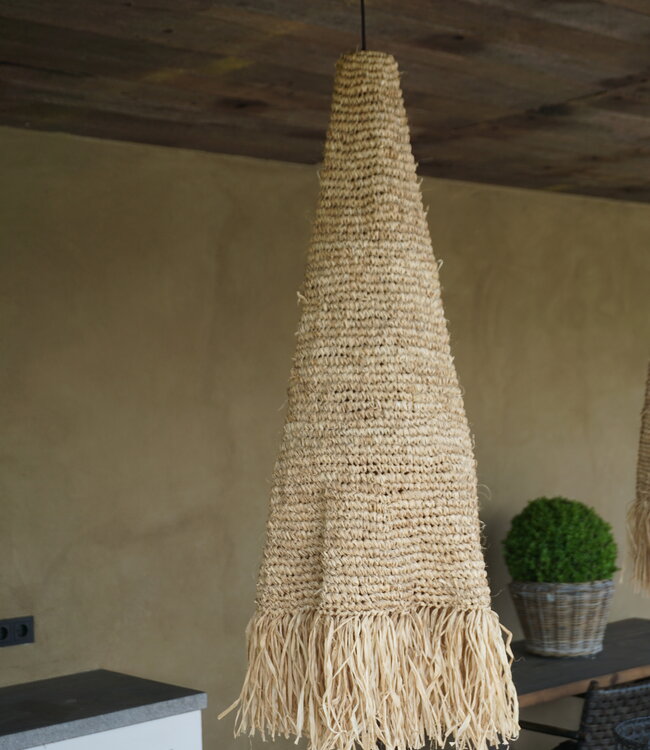 Rene Houtman Lamp Africa Maisblad | Naturel | H90 x D30 cm