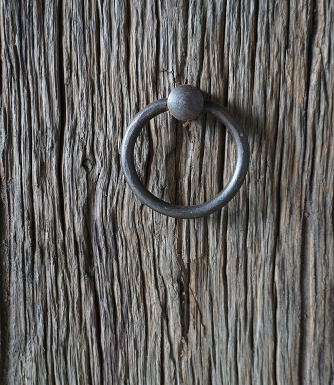 Rene Houtman Badkamerkast Maureen 2 Lades | Oud Eiken Geborsteld | Kies Maat