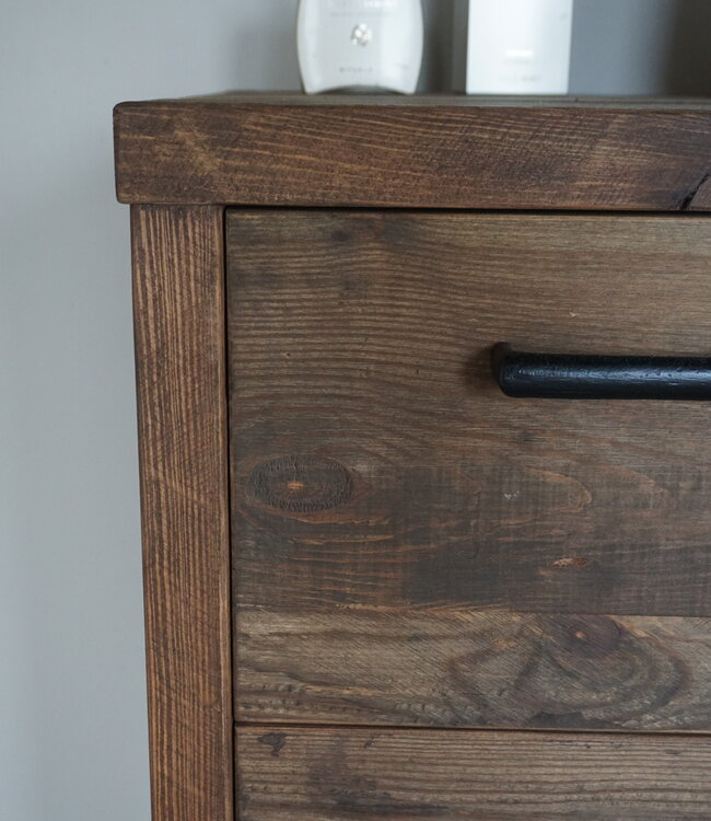 Rene Houtman Badkamermeubel Oud Hout Zwaantje | Stel Volledig Samen