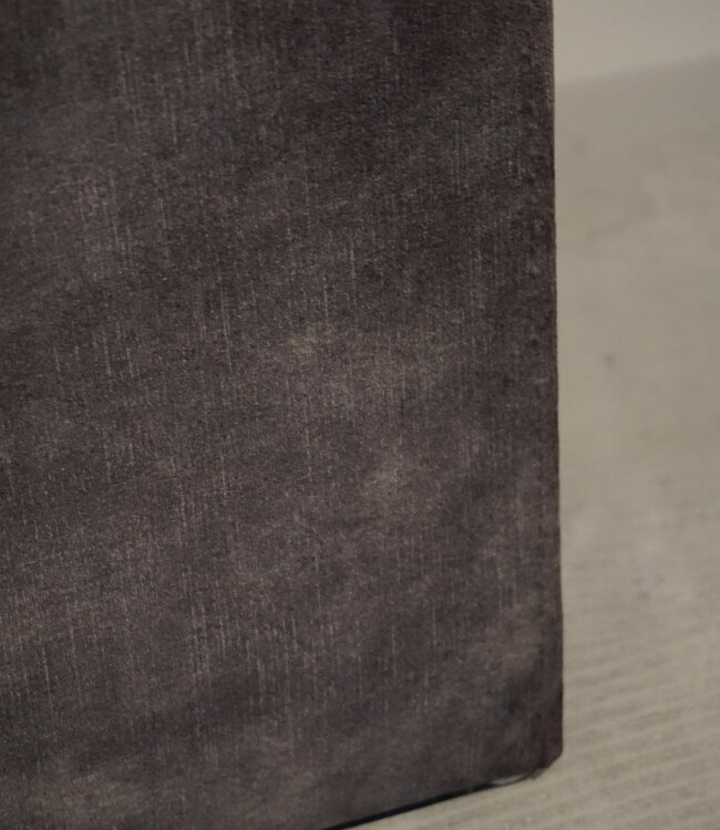Rene Houtman Hocker Kubus Stof 42x42x60 - Adore D.Grey