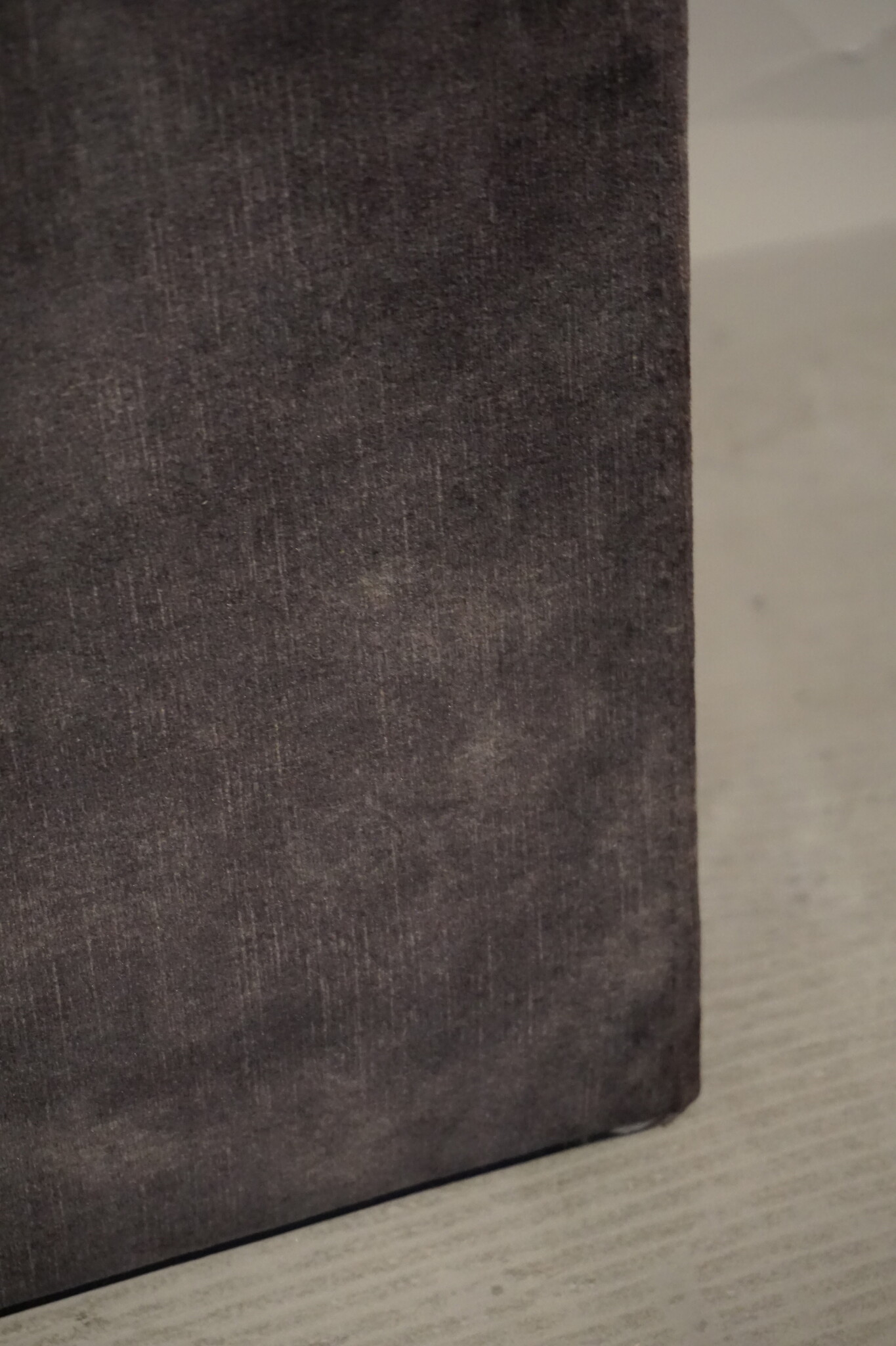 Rene Houtman Hocker Kubus Stof 42x42x60 - Adore D.Grey