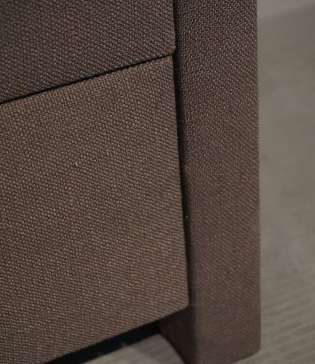 Rene Houtman Nachtkastje Stof | 3 Laden | H61xB50xD40 cm