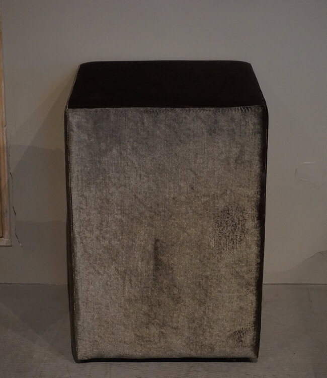 Rene Houtman Hocker Kubus Stof | H61xB41xD41 | Velvet Light
