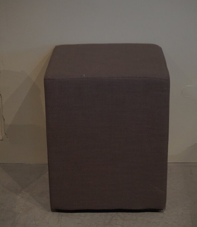 Rene Houtman Hocker Kubus Stof | H61xB41xD41 | Casa Taupe