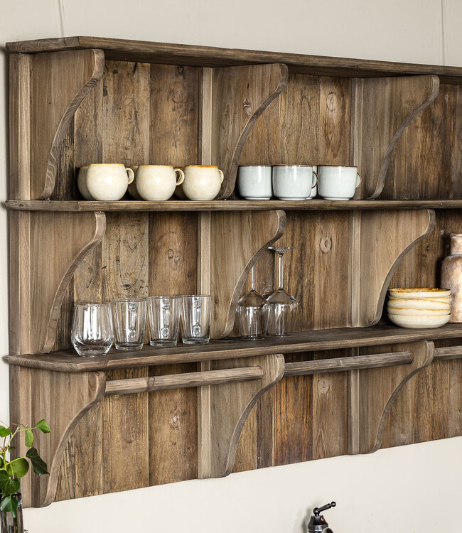 Rene Houtman Keukenrek Elmwood 170x100x29 Cm