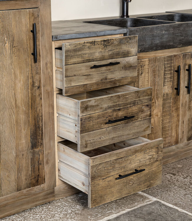 Rene Houtman Landelijke Houten (Buiten)keuken Large Elmwood