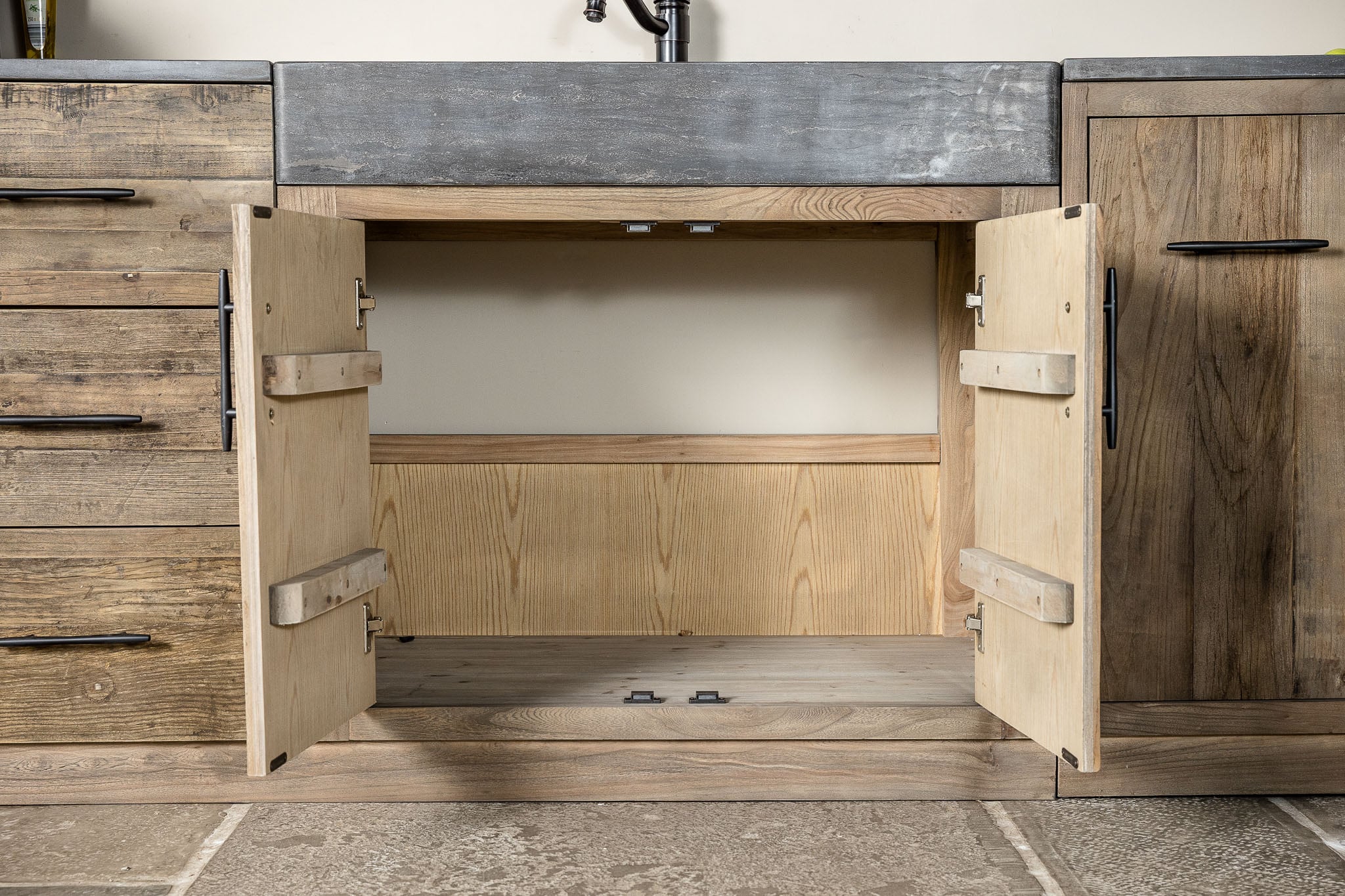 Rene Houtman Landelijke Houten (Buiten)keuken Large Elmwood