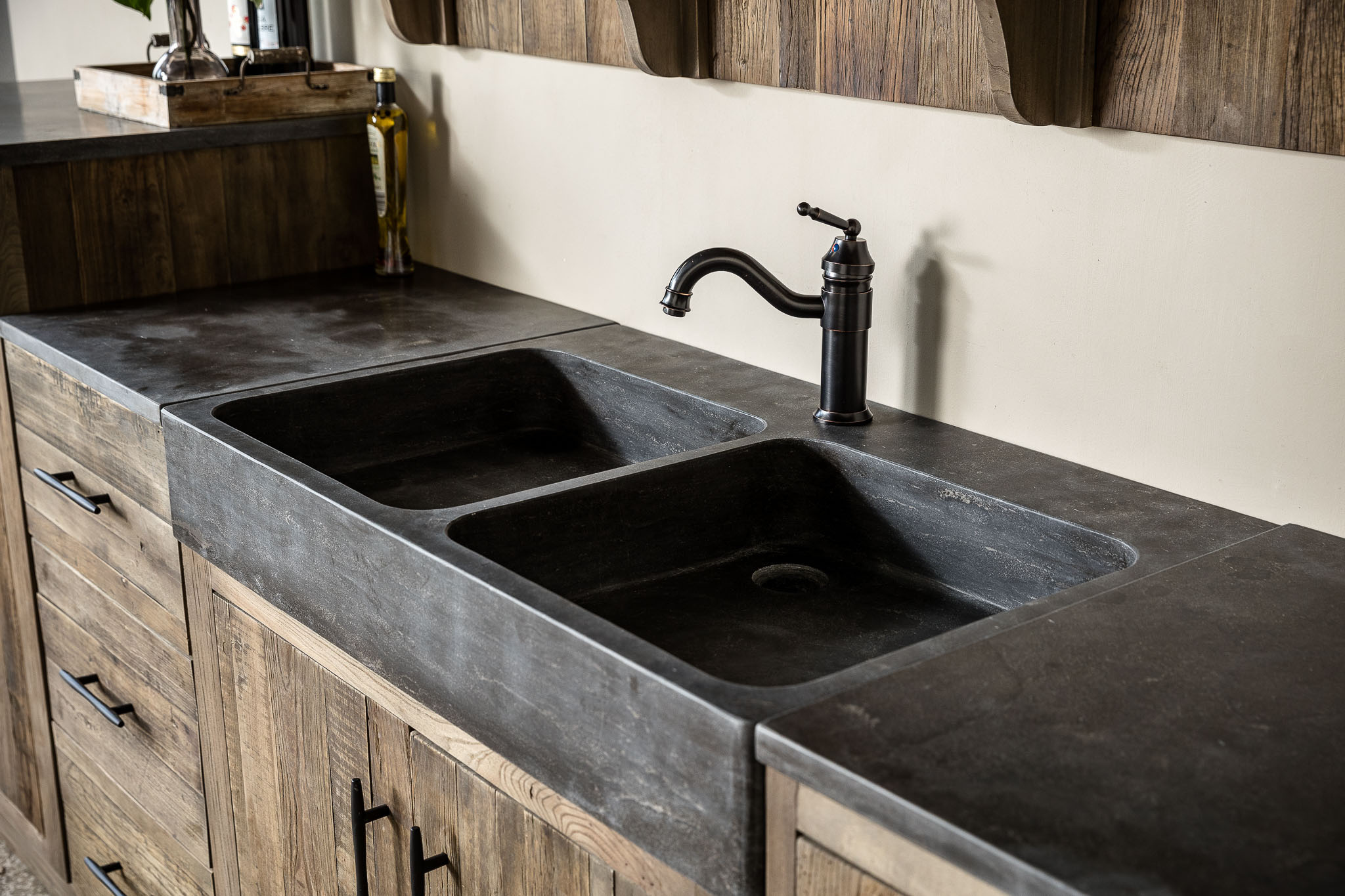 Rene Houtman Landelijke Houten (Buiten)keuken Medium Elmwood