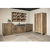Landelijke Houten (Buiten)keuken Medium Elmwood