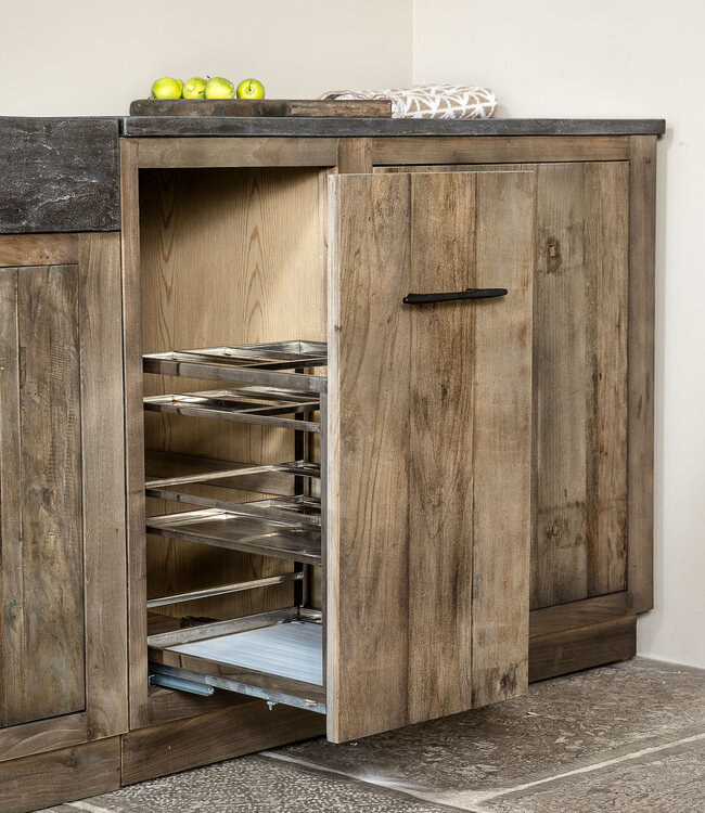 Rene Houtman Landelijke Houten (Buiten)keuken Medium Elmwood