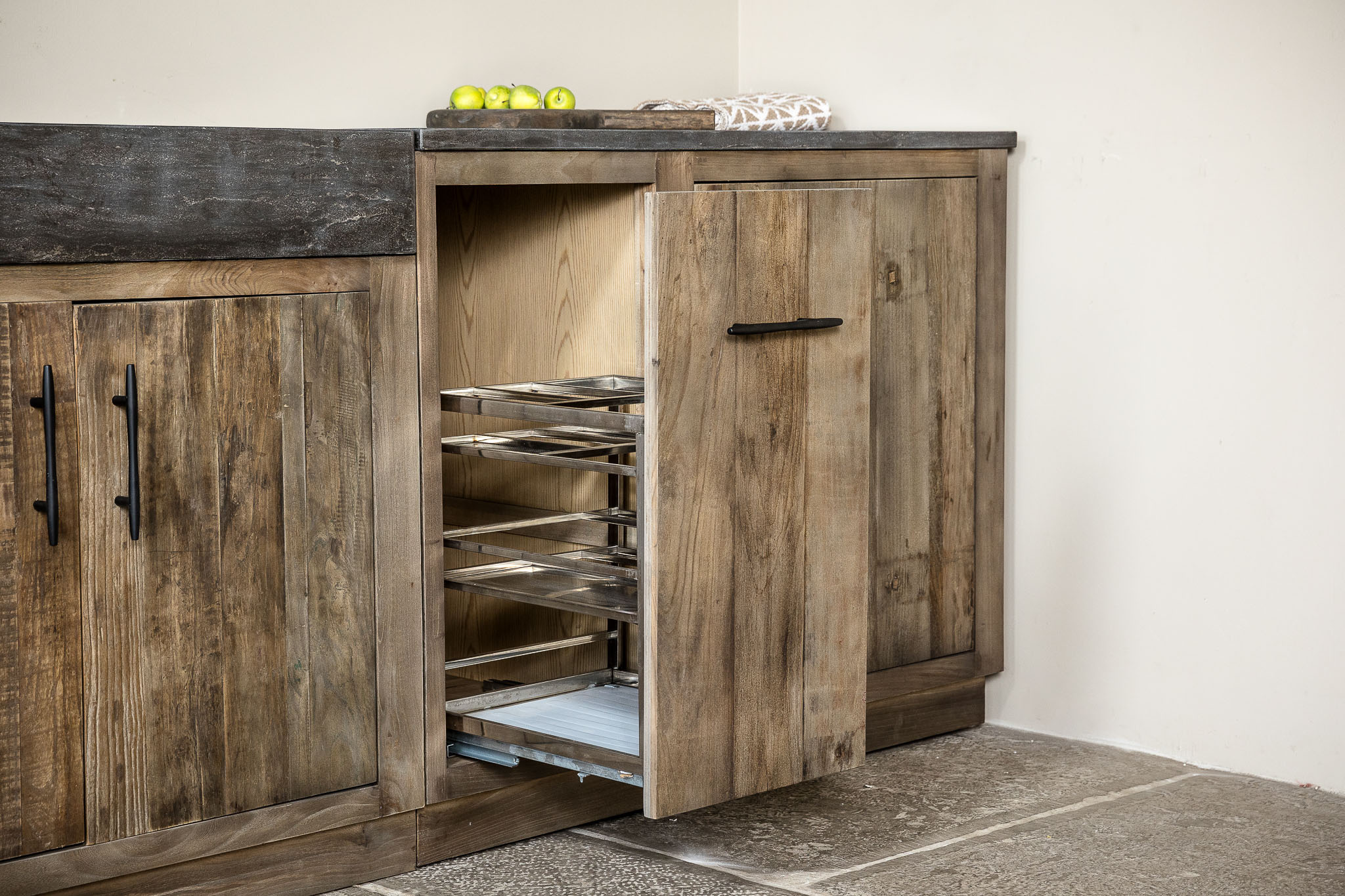 Rene Houtman Landelijke Houten (Buiten)keuken Medium Elmwood