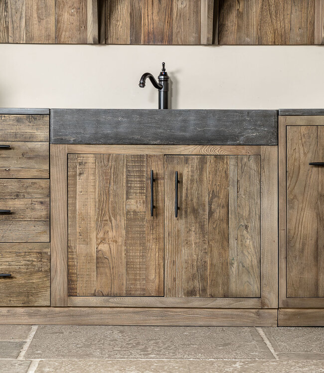 Rene Houtman Landelijke Houten (Buiten)keuken Medium Elmwood