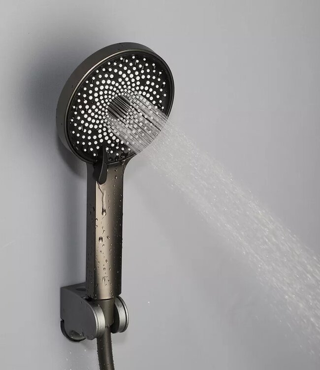 Rene Houtman Thermostatische Douche Set | Gun Metal